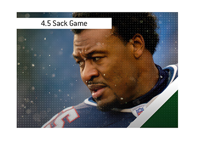 Willie McGinest and his 4.5 Sacks: An Unbroken NFL Playoff Record.