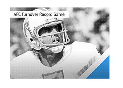 The Infamous 14-Turnover AFC Championship: Steelers vs. Oilers.  In photo: Houston QB Dan Pastorini.