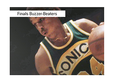 NBA Finals buzzer-beaters - Dennis Johnson, Boston Celtics.