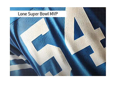 The lone Super Bowl MVP - Chuck Howley - Dallas Cowboys.