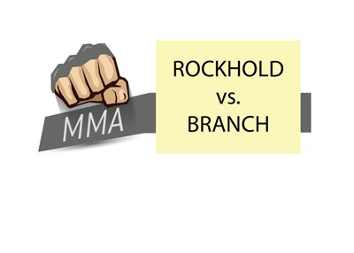 MMA Matchup - Luke Rockhold vs. David Branch - UFC fight.