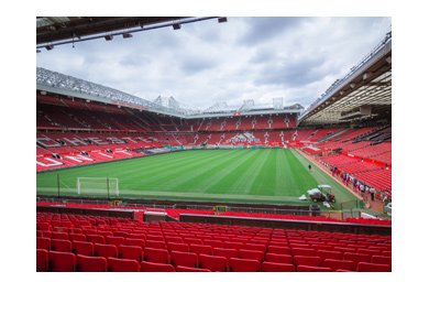 The Old Trafford Stadium - Empty stands.  New season is upon us.