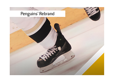 Penguins Adopt Black and Gold. Rebrand that took place in the 1980s.