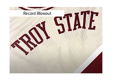 Troy State Scored Unprecedented 258 Points Against DeVry.