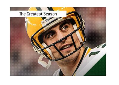 Aaron Rodgers and his Record 122.5 QB Rating: The Greatest Season.